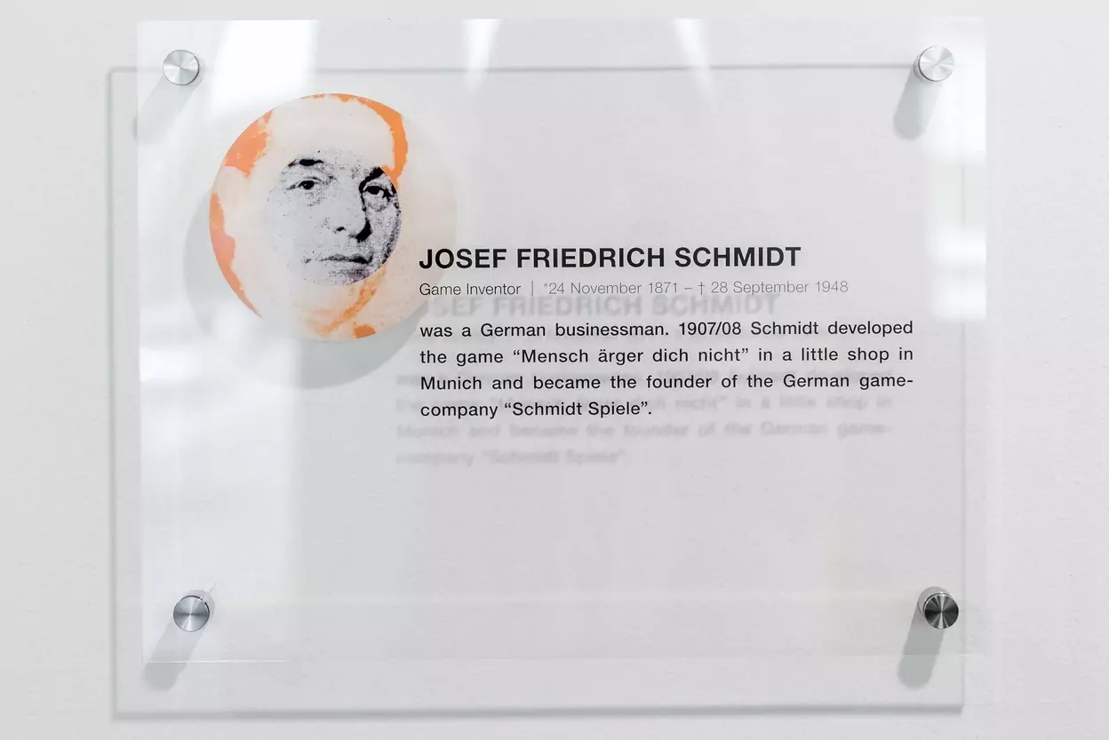 Joseph Schmidt Aufenthaltsraum Schild
