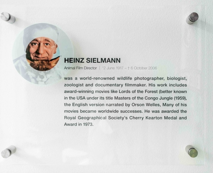 Heinz Sielmann Kreativraum Schild