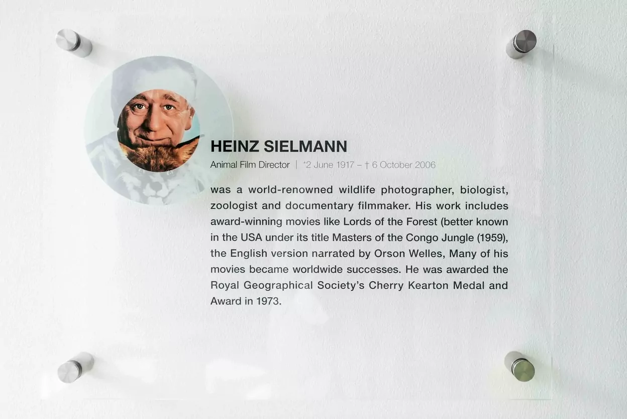Heinz Sielmann Kreativraum Schild