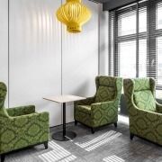 Comdirect Lounge mit Sesseln