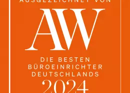 Auszeichnung Beste Büroeinrichter Deutschlands 2024