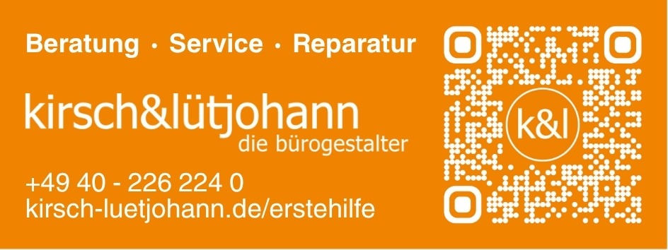 Kirsch & Lütjohann Aufkleber