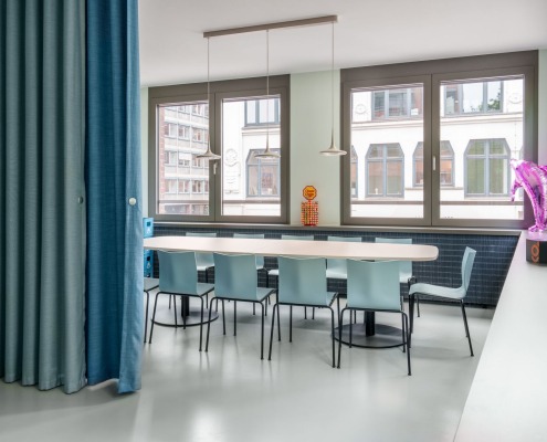 Aufenthalt und informelle Meetings